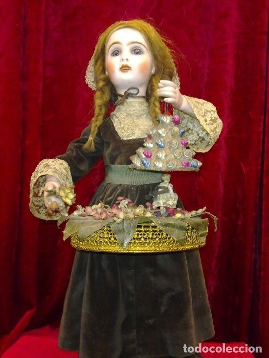 Muñeca de porcelana Lambert cabeza biscuit Jumeau